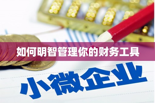 河曲如何明智管理你的财务工具