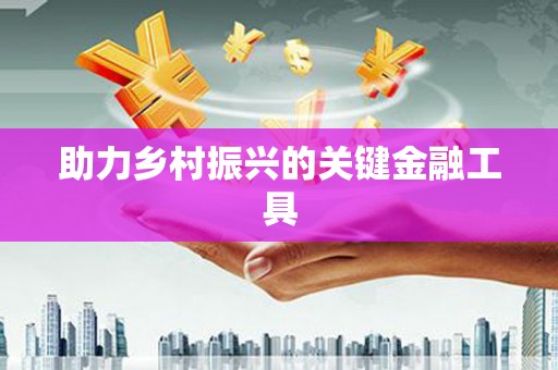 河曲助力乡村振兴的关键金融工具