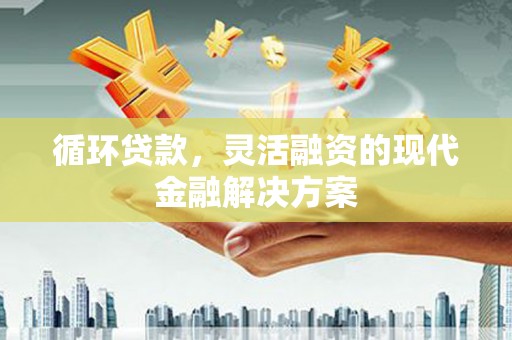 河曲循环贷款，灵活融资的现代金融解决方案