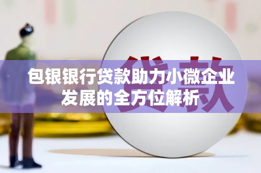河曲包银银行贷款助力小微企业发展的全方位解析