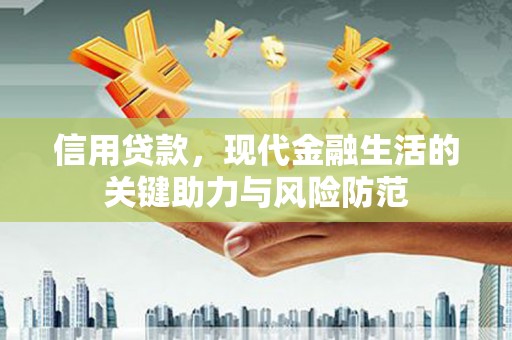 河曲信用贷款，现代金融生活的关键助力与风险防范