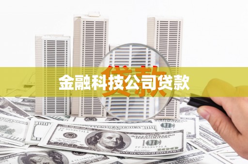 河曲金融科技公司贷款