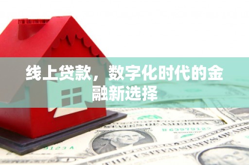 河曲线上贷款，数字化时代的金融新选择