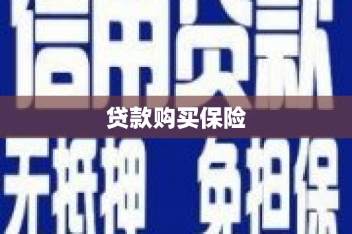 河曲贷款购买保险